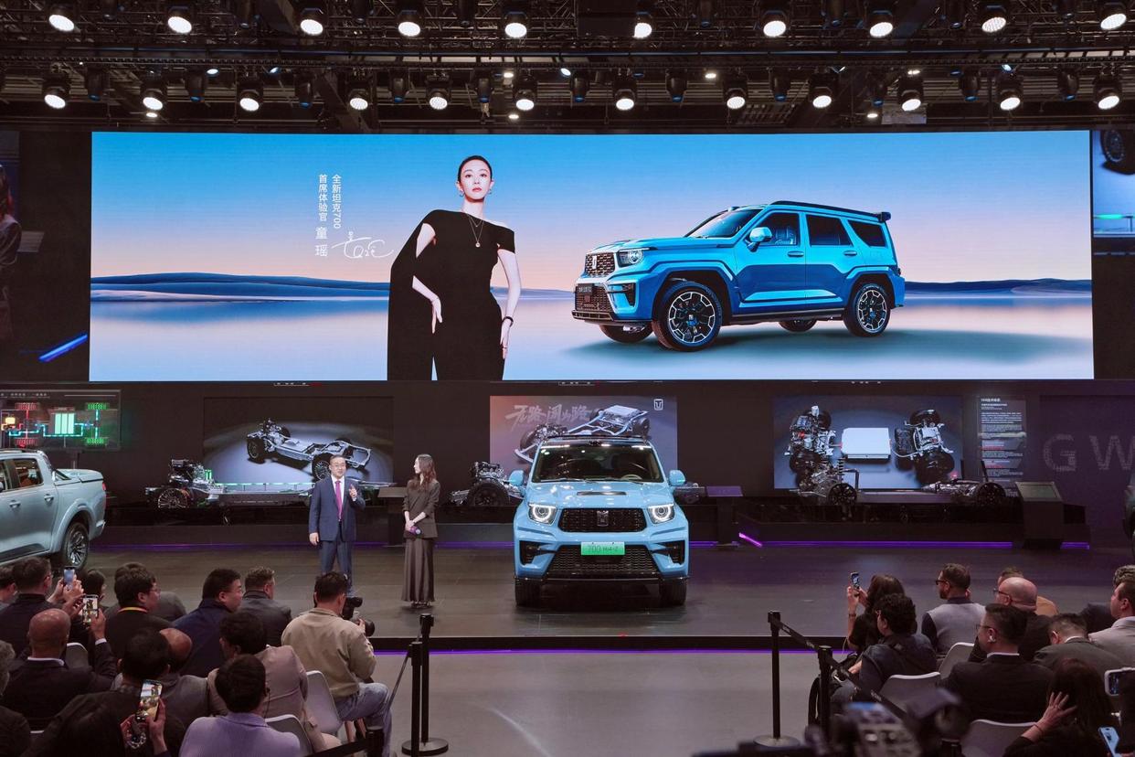 坦克铁汉柔情燃动2026北京车展 全新坦克700领衔定义全域豪华新标杆