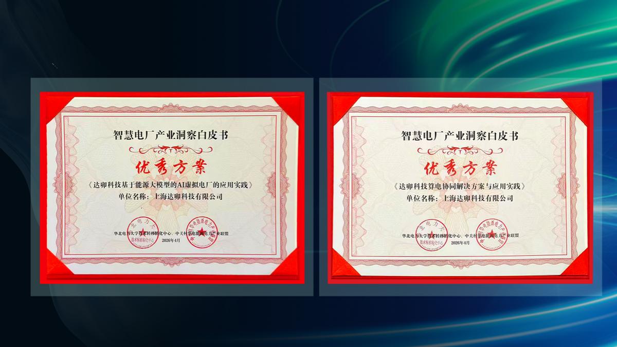 达卯科技双案例入选智慧电厂白皮书！
