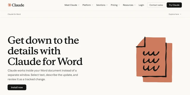 Claude 进了 Word，但“修订模式”不是新发明
