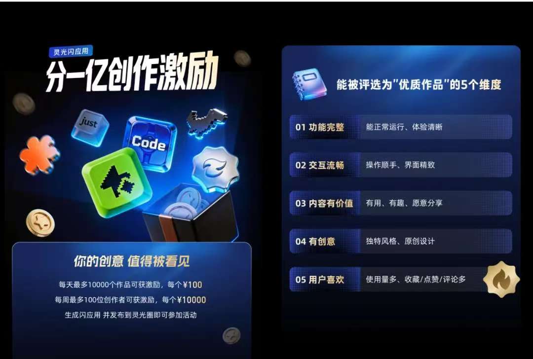 砸1亿奖励“手搓应用”：催生泡沫，那又如何？