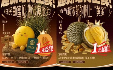河南95后小伙977元拍下沙漠瓜田，顺手拍下“榴莲中的爱马仕”