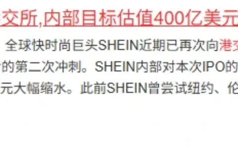 SHEIN这个烫手山芋，港交所接不接得住