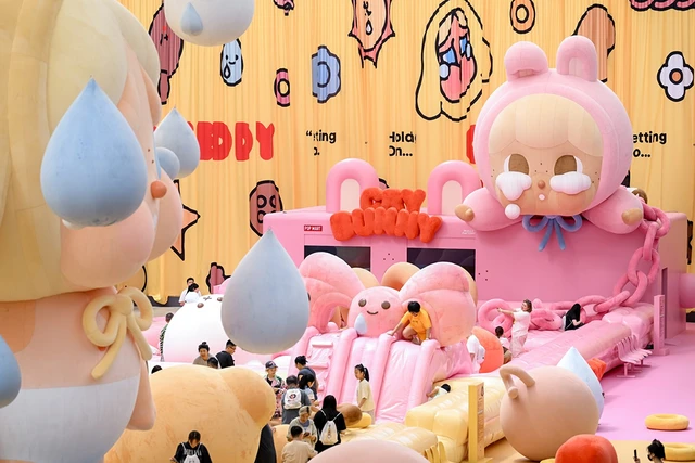 Crybaby特展北京站开幕 泡泡玛特以IP承载情绪表达