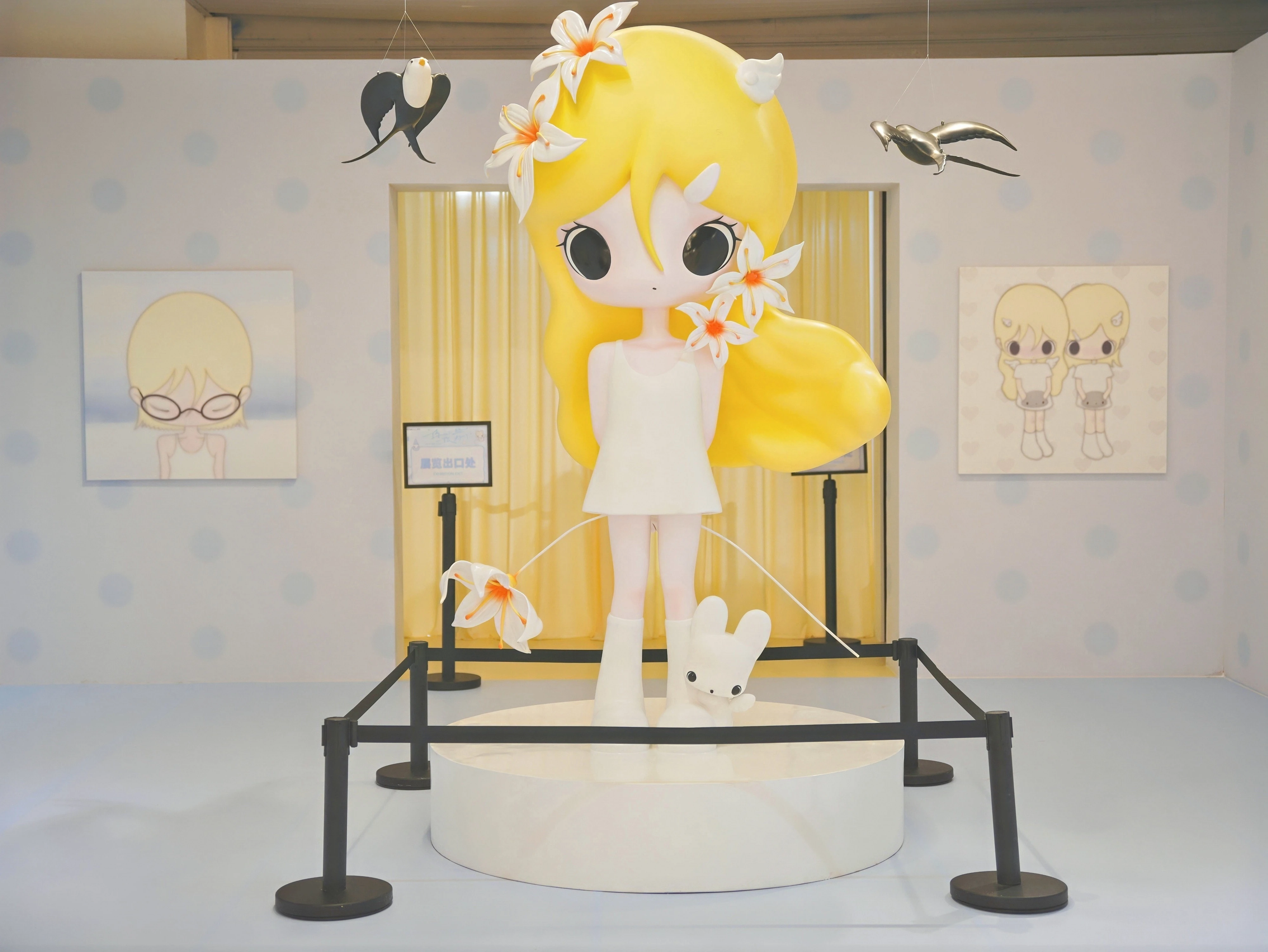 七大展区+限时快闪,新生代原创IP“野有上秋”打造艺术展新模式