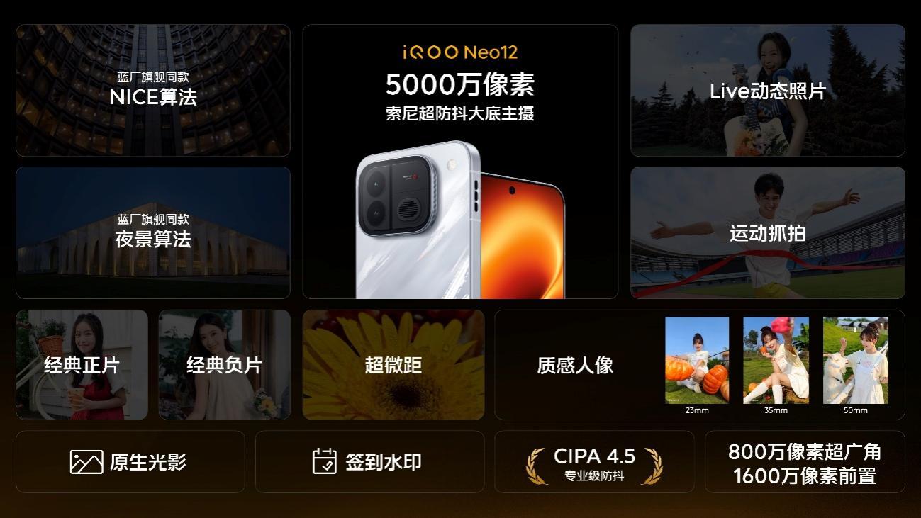 “Ultra级性能统治力”iQOO Neo12发布 解锁极致性能游戏体验