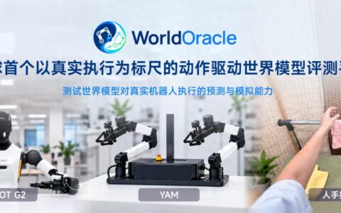 WorldOracle 世界模型评测平台发布，用真机实测给行业“测谎”
