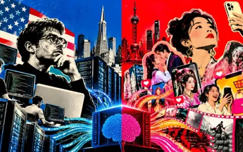 “美国AI提生产力，中国AI造奶头乐”是伪命题吗？