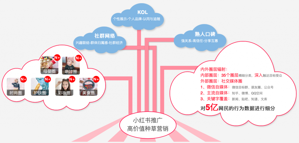 《小红书推广：笔记排名，KOC种草，达人笔记，数据优化，下拉推荐》
