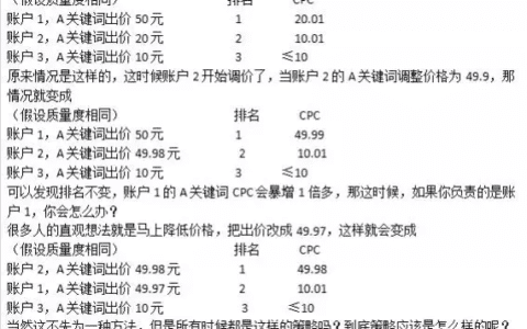 从SEM 的基本算法看 ，SEM质量度就是个“幌子”
