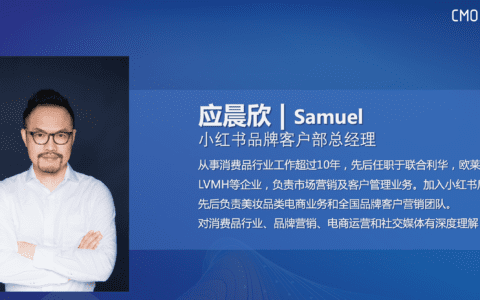 应晨欣：品牌在小红书上的成长路径