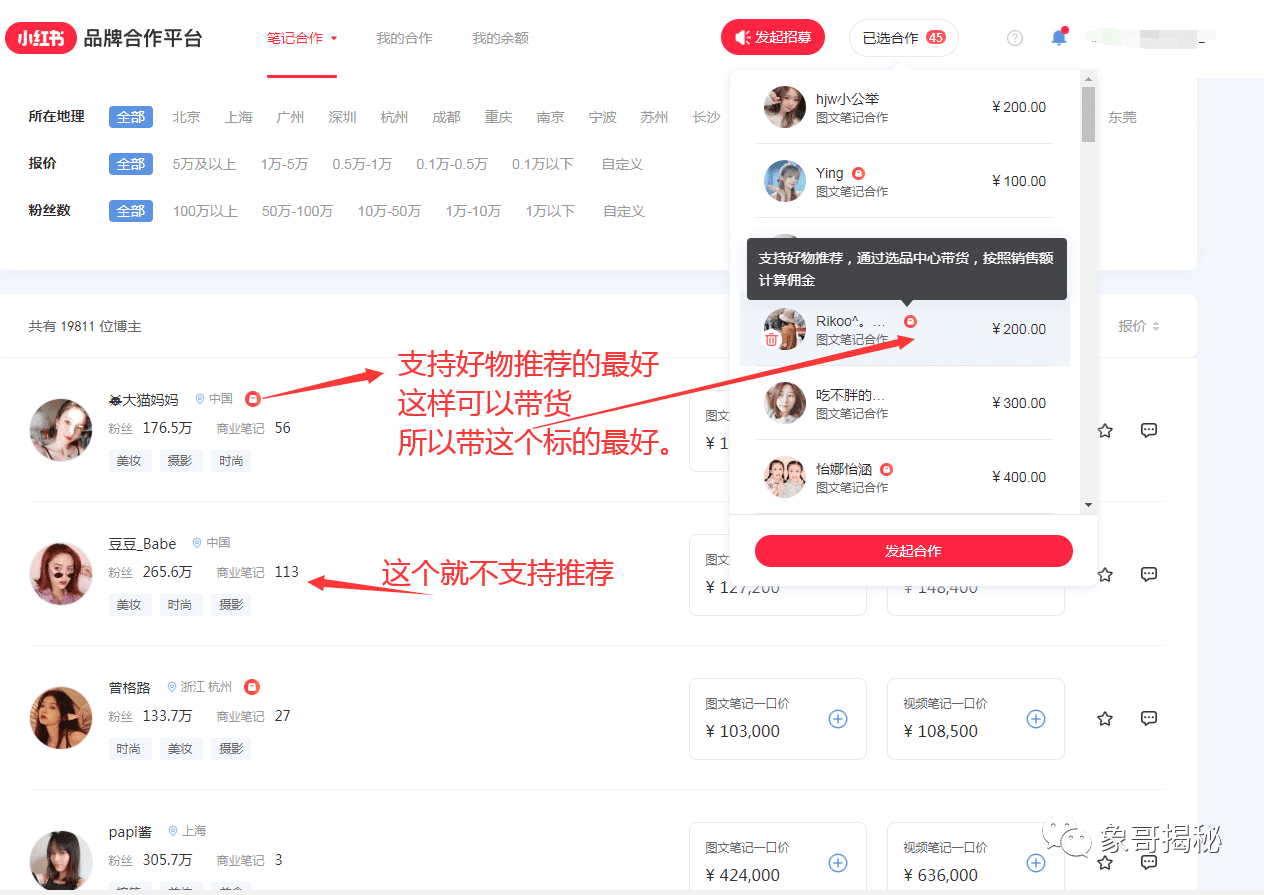 象哥揭秘：小红书投放避坑实操，附图和视频！