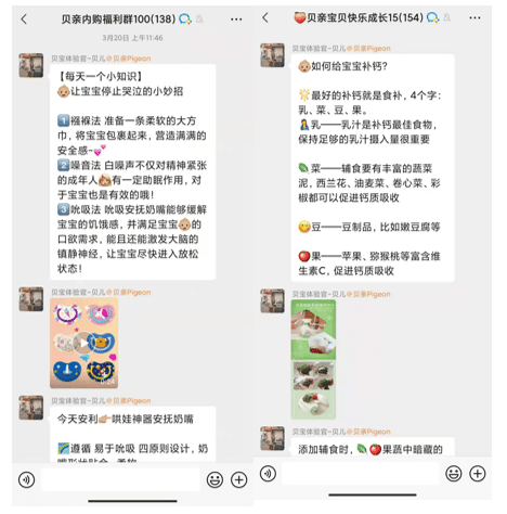 贝亲私域社群-知识分享