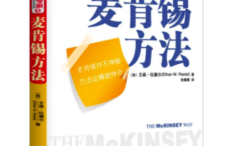 《麦肯锡方法》读书笔记：麦肯锡思考法，帮你高效地解决问题