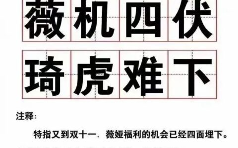 双11的“动静变”,让“剁手”进行到底!