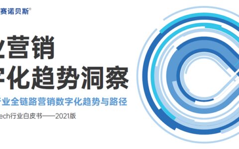 2021《企业营销数字化趋势洞察》白皮书发布