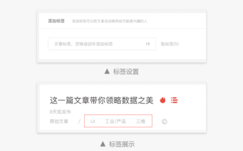 产品设计分析：关于标签（Tag）的思考｜子牧设计笔谈