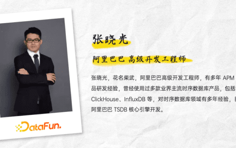 张晓光：阿里巴巴双十一实时监控系统技术｜DataFunTalk