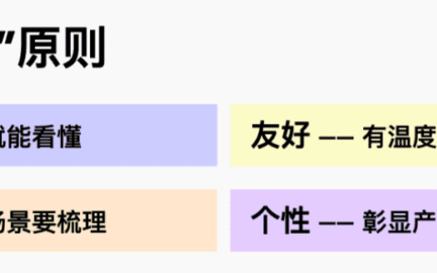 撰写产品文案的四大原则