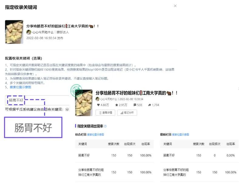 分享小红书薯条投放，收录提升，小红书营销日历｜千瓜数据