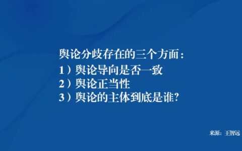 王智远:舆论,愚了谁?