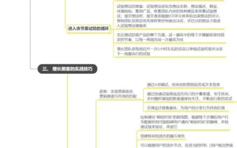 《增长黑客》第九讲：避免增长停滞的良性循环