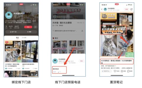 线下门店商家如何玩转小红书？涉及宠物、餐饮、装修、婚摄等行业。