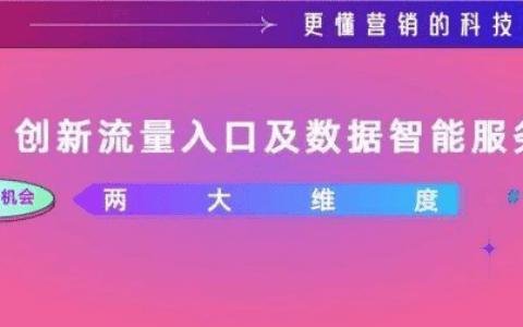 2023年值得品牌关注的机会点③：创新流量入口及数据智能服务