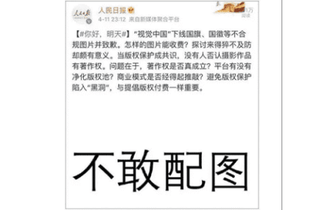 版权保护是个好东西，但被视觉中国们玩坏了
