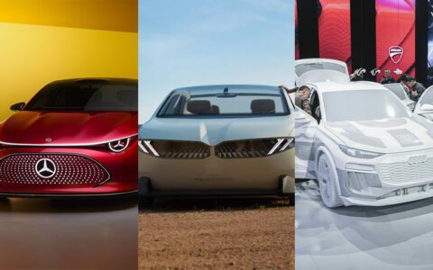 一边取经，一边加速，BBA们亮出了新能源“剑锋”