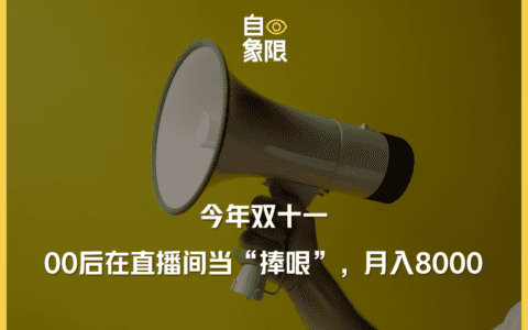 今年双十一，00后在直播间当“捧哏”，月入8000