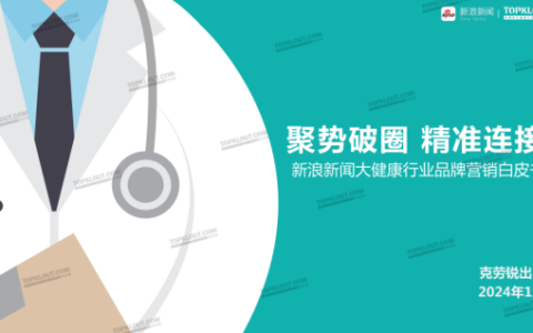 大健康消费扩容,品牌营销如何面临新挑战?