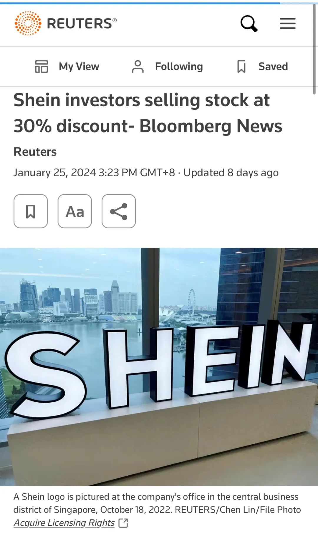 SHEIN上市陷入困境 问题到底出现在哪里？