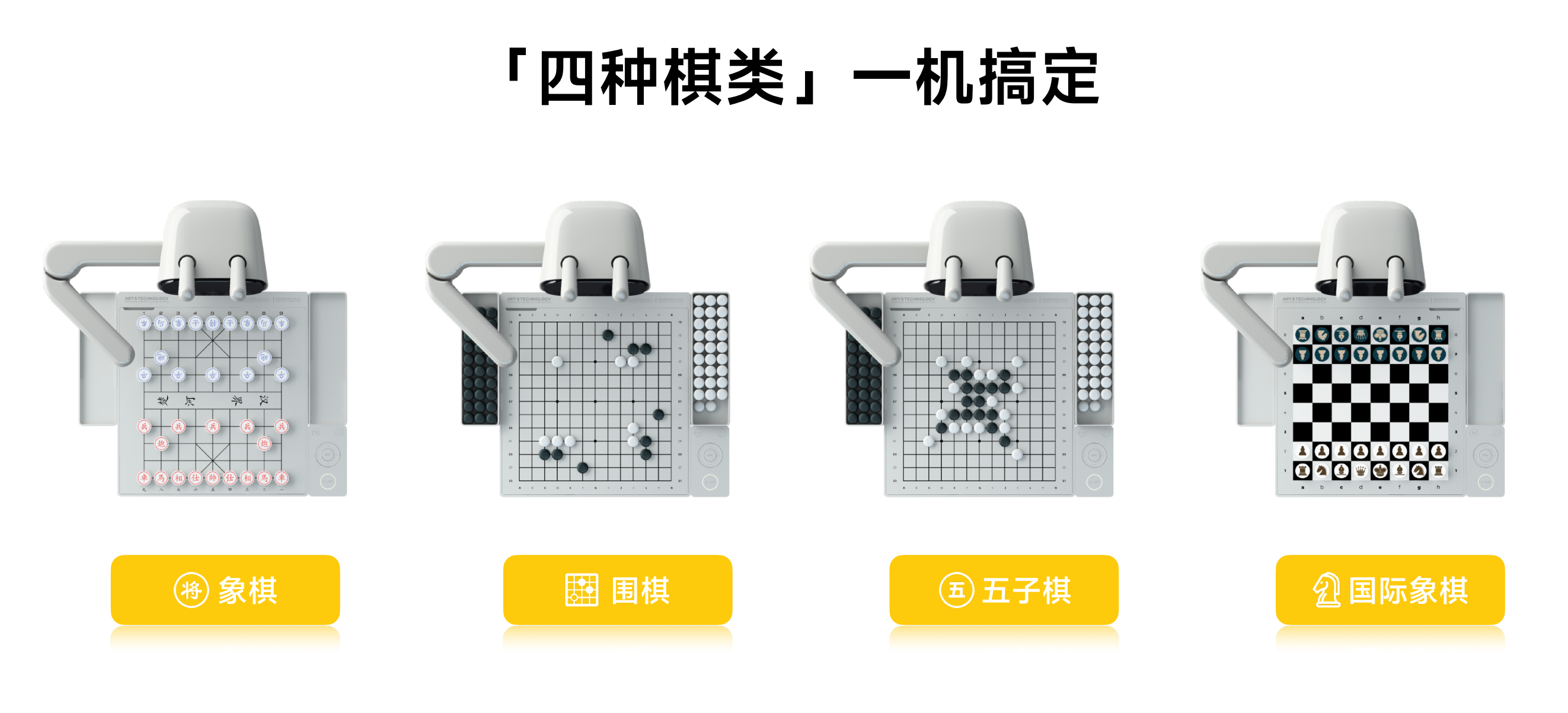 商汤元萝卜发布AI下棋机器人四合一启蒙版，0基础孩子也能轻松学