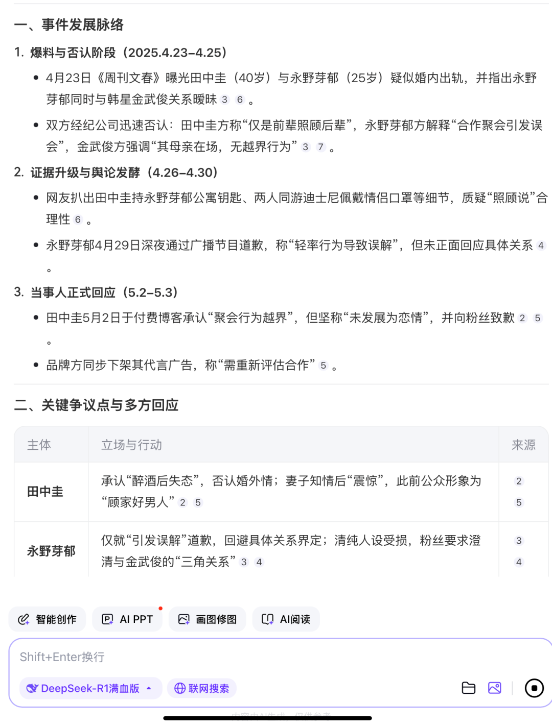 接入DeepSeek后，各家AI搜索的差异化也显现了