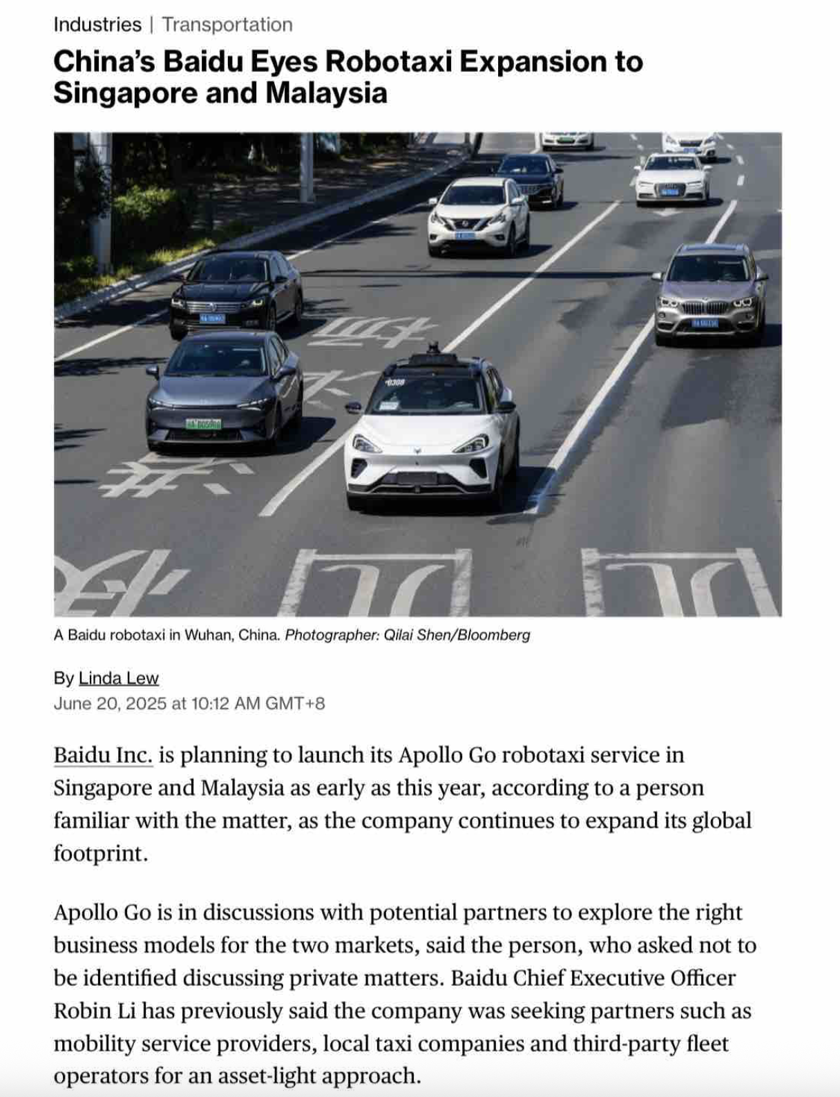 Robotaxi迎来黄金发展期！萝卜快跑、谷歌、特斯拉无人驾驶“三大家”全球竞速
