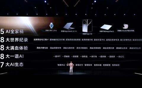 荣耀Magic V5发布,8999元起,行业首个免费内屏宝