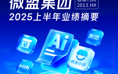 微盟披露半年报：首次扭亏，营收7.75亿元业绩企稳回升