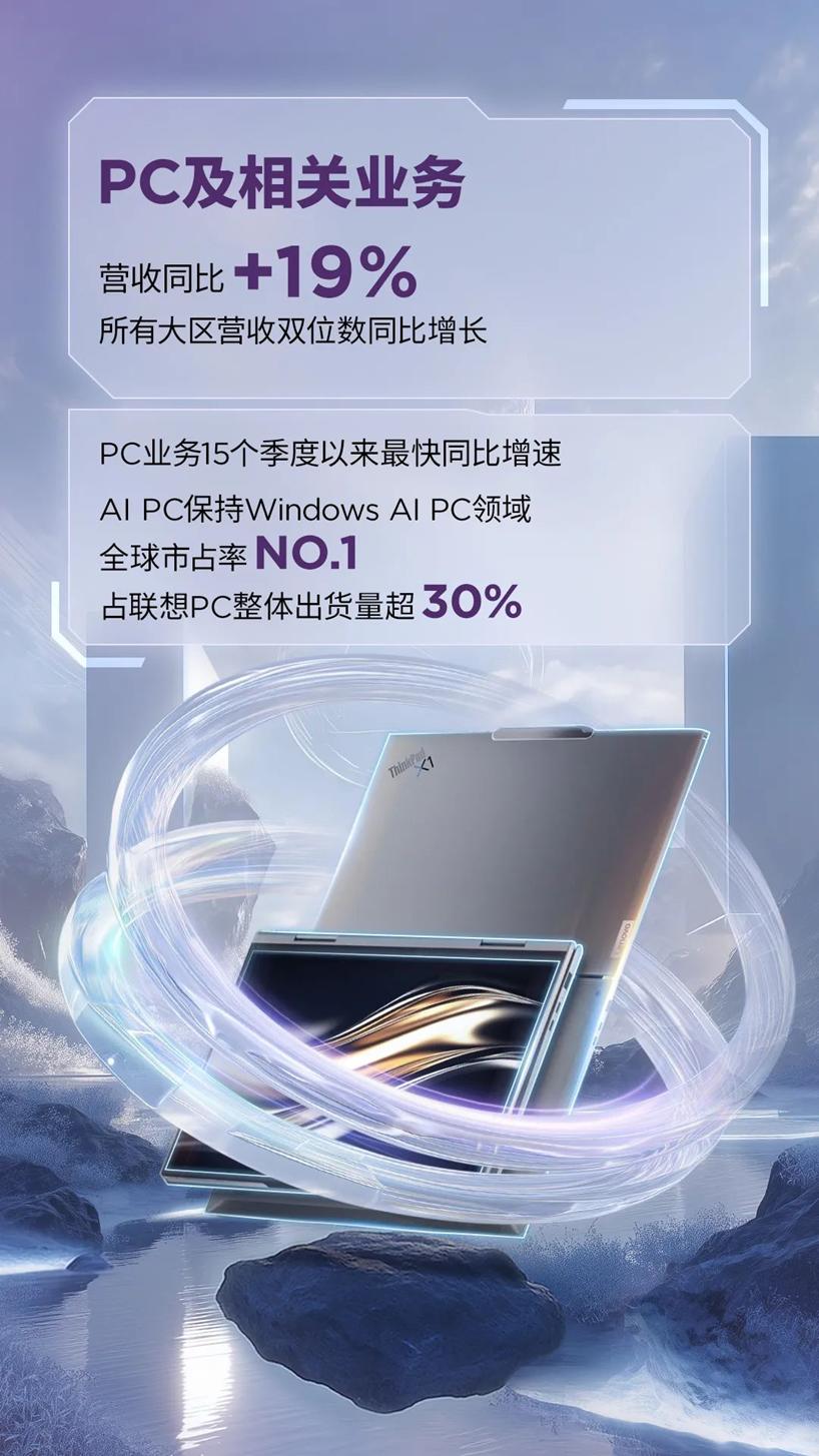 财报亮眼业绩背后，联想并未开启“第二春”