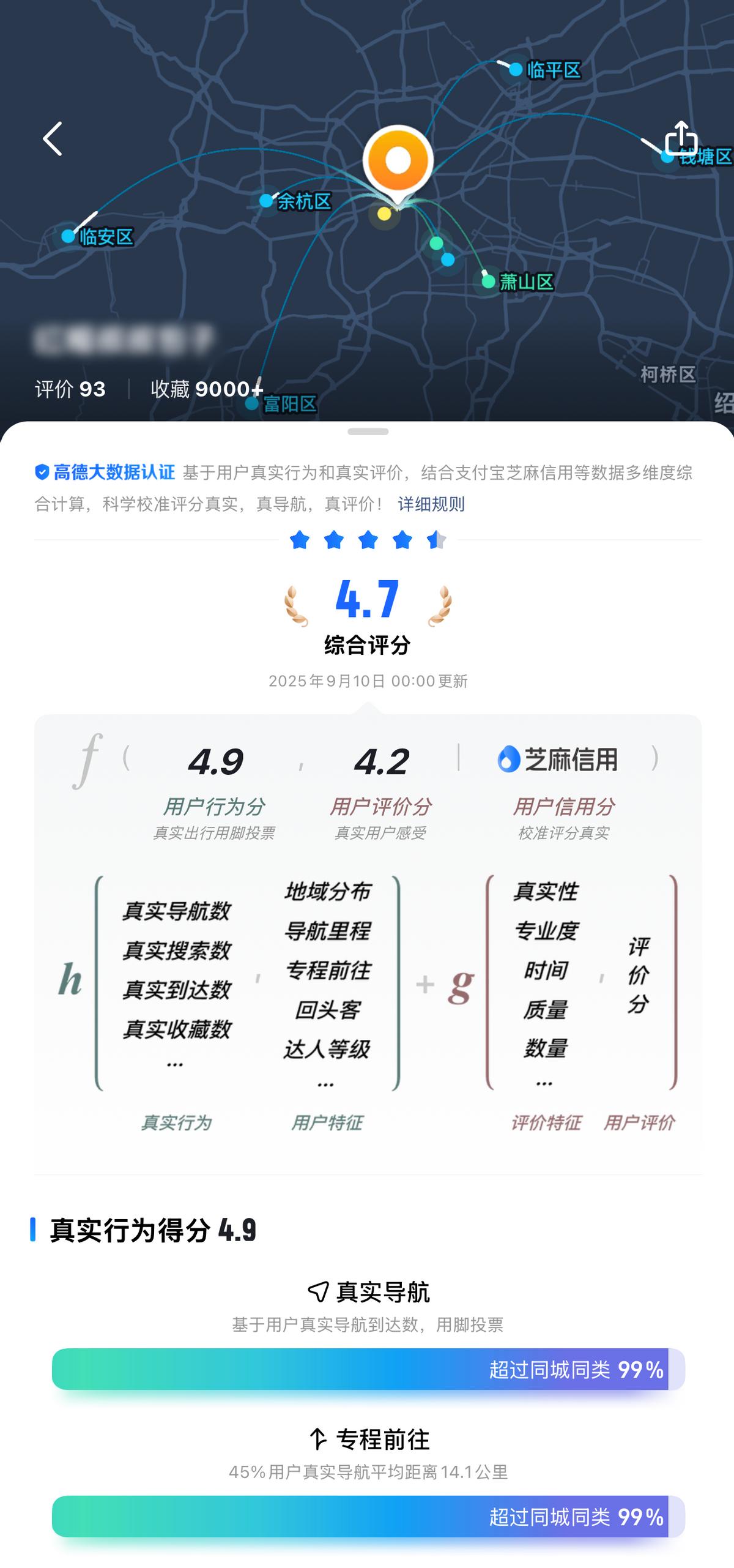 最真实的美食榜单来了,高德造