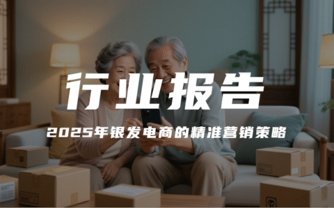 报告分享｜《2025年银发电商的精准营销策略》（附下载）