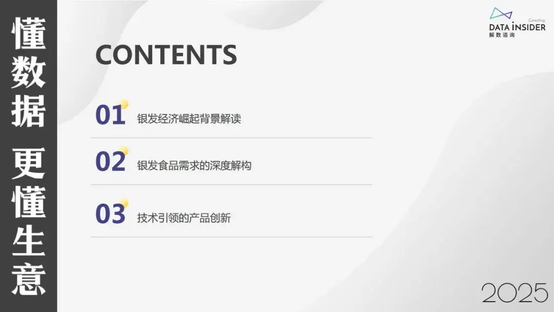 报告分享｜《2025年银发健康食品赛道创新图谱》（附下载）