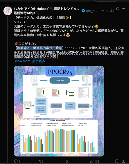 PP-OCRv5「Hugging Face 破圈时刻」：AI大模型进入新基建时代