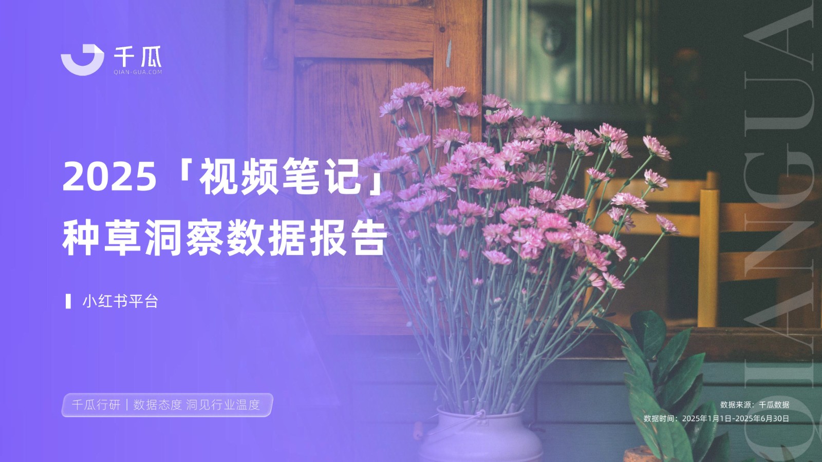 2025「视频笔记」种草洞察数据报告（小红书平台）