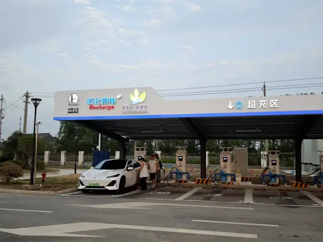 他们使出了九牛二虎之力,“电动爹”仍靠打架抢高速充电桩