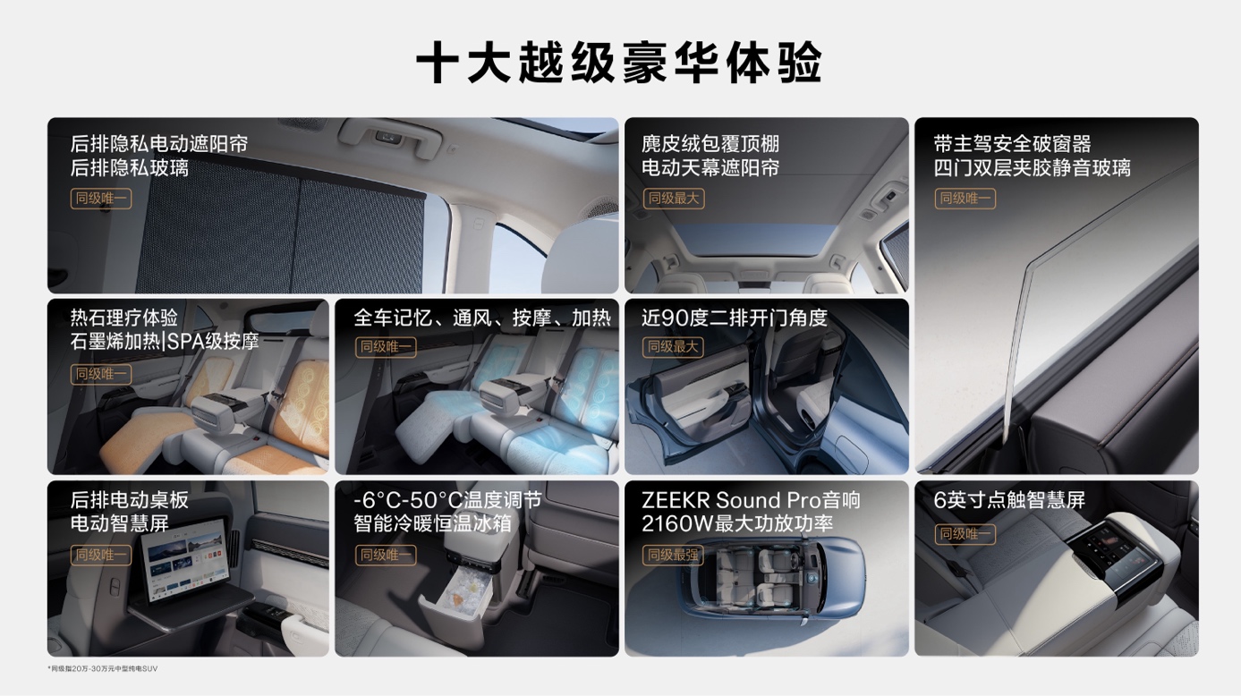 焕新极氪7X上市，限时售价仅21.98万起，重塑家庭豪华SUV新标杆