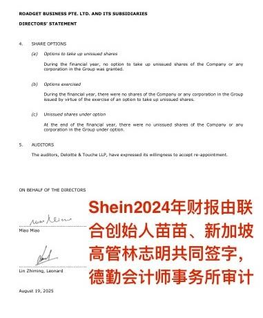 全球营收和利润归新加坡？Shein紧急否认，赴港上市变数再起