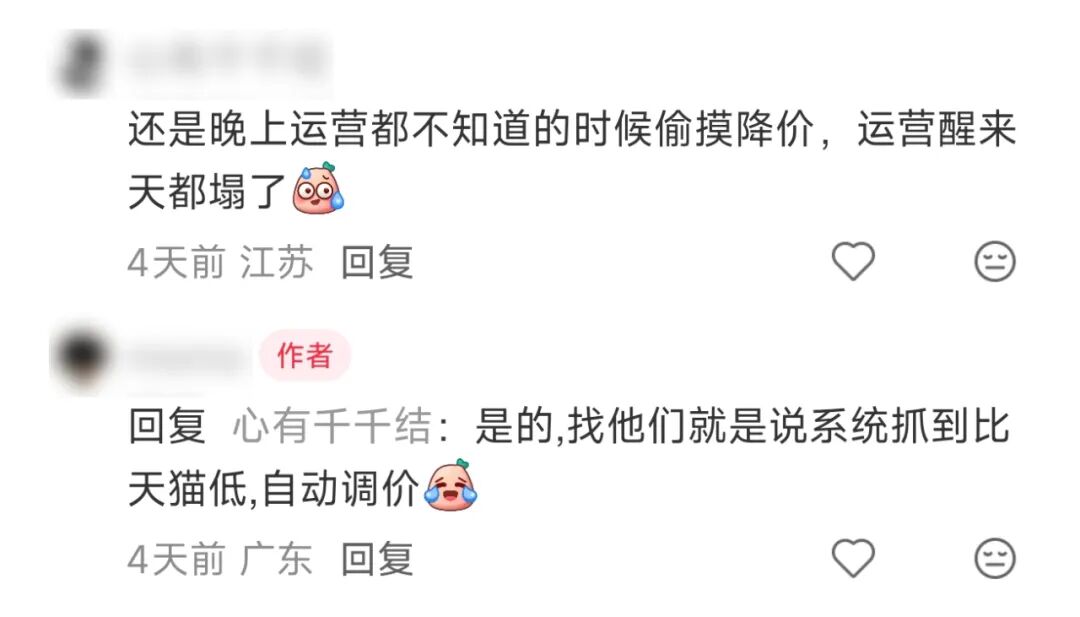 小红书的评论区，挤满了被京东采销训斥过的商家