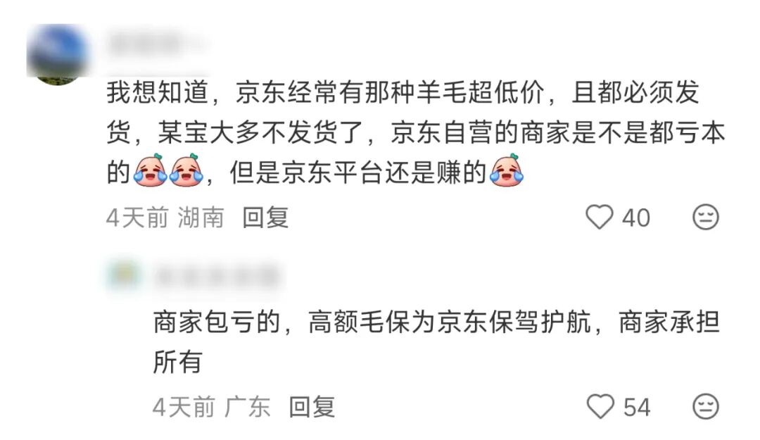 小红书的评论区，挤满了被京东采销训斥过的商家