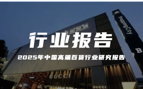 报告分享｜《2025年中国高端百货行业研究报告》（附下载）