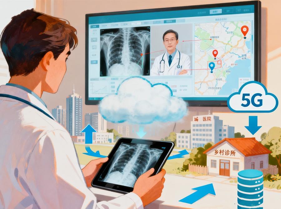 美的医疗以AI+生态破局，医学影像云“一张网”加速成型